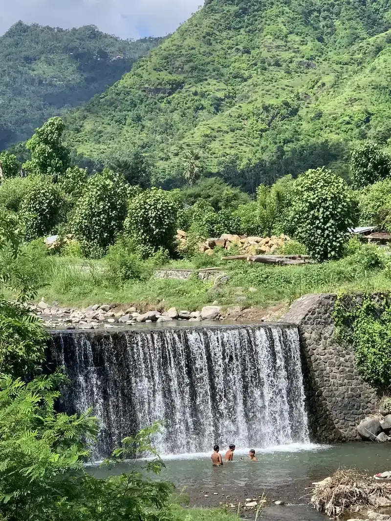 Waterfall near La Timba